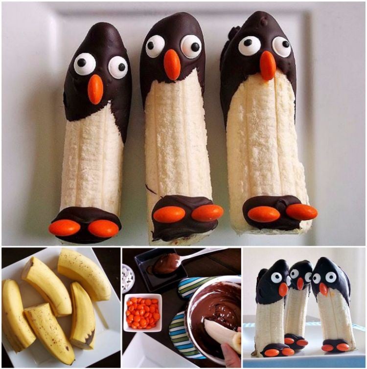 fingerfood-vegetarisch-zubereiten-kinder-pinguine