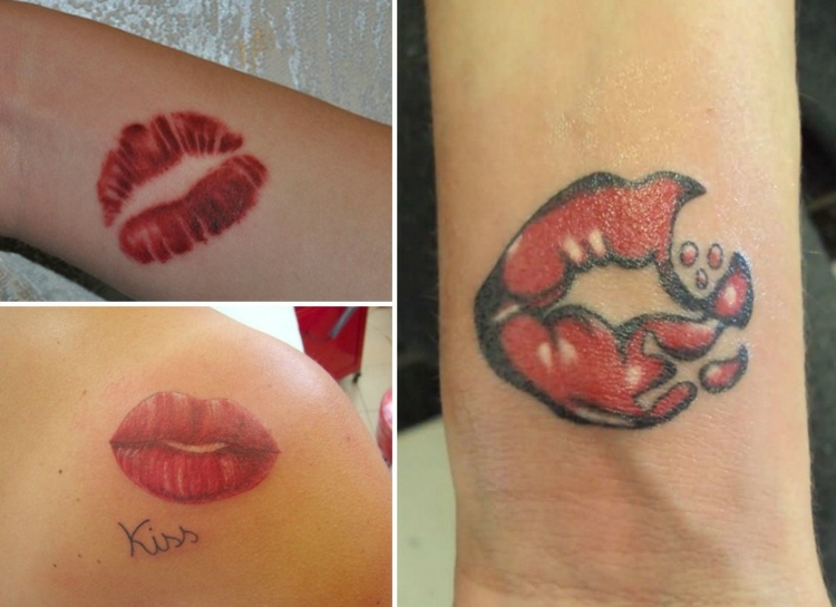 45++ Kussmund tattoo mit spruch info