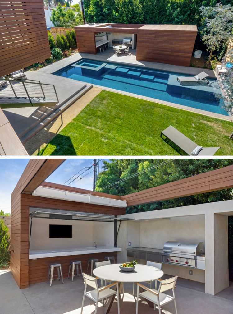 swimmingpool-im-garten-modern-design-holz-metall-architektur