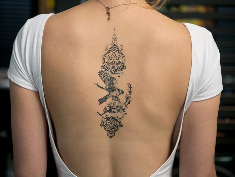 Tattoo motive frauen nacken