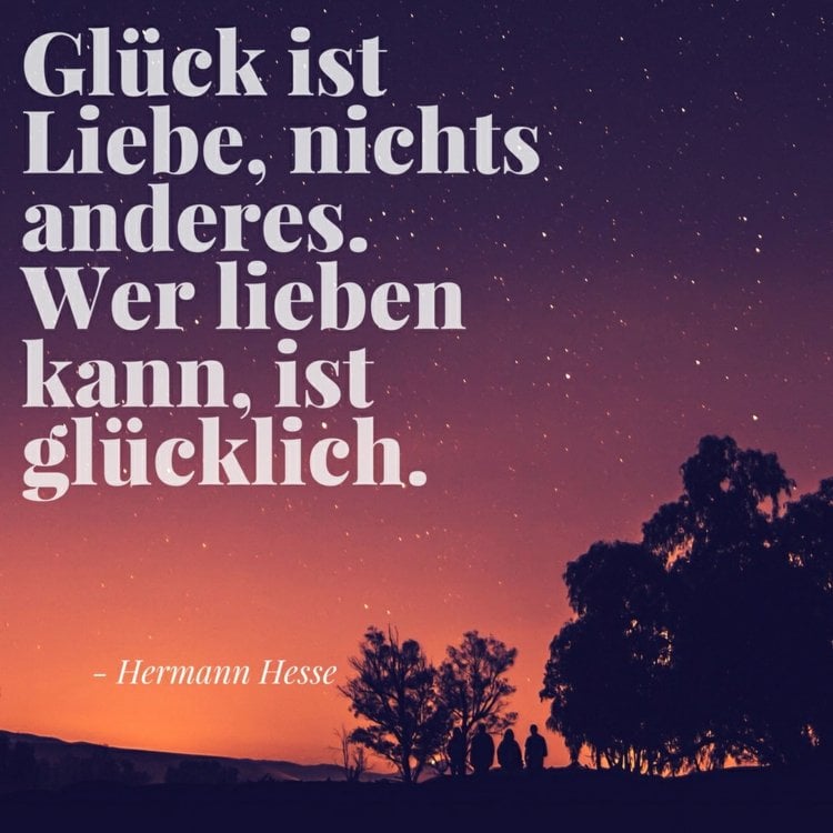 zitate-liebe-glück-hermann-hesse-literatur-nachthimmel-sterne-silhouette
