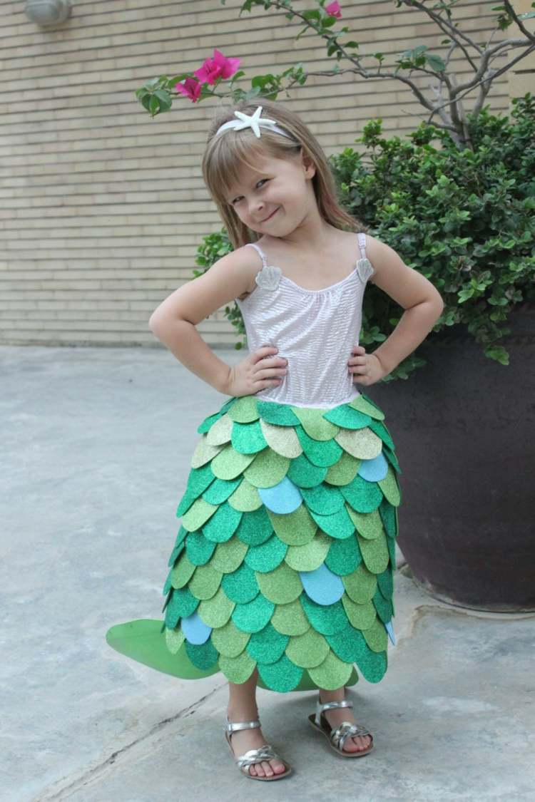 Meerjungfrau kostüm selber machen - Der Favorit unserer Tester