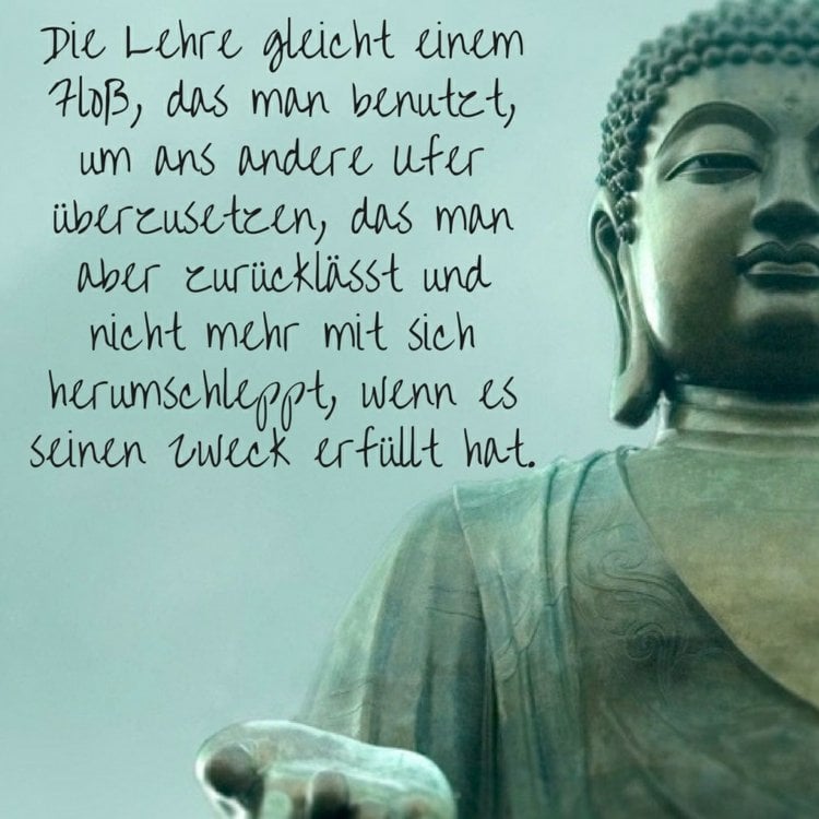 buddha zitate lehre-floß-zweck-geschichte-asien