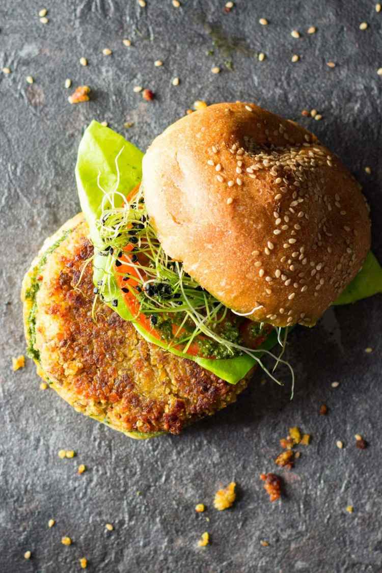 burger-vegan-quinoa-glutenfrei-lowcarb