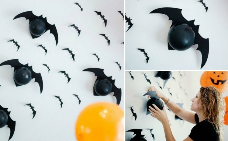 fledermaus-basteln-party-halloween-ballons-papier-wanddeko