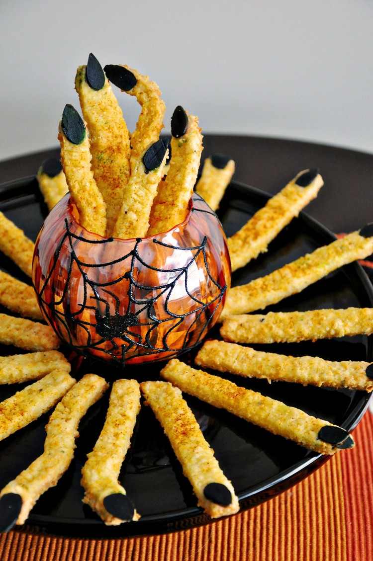 Halloween Rezepte für Fingerfood abgehackte-finger-snacks