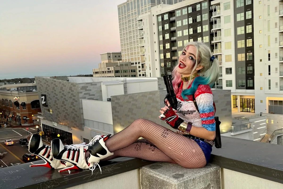 harley quinn kostüm selber machen für damen