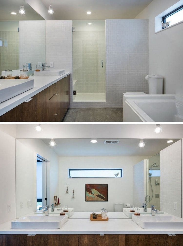 holz-badezimmer-waschtisch-modern-weiß-trennwand