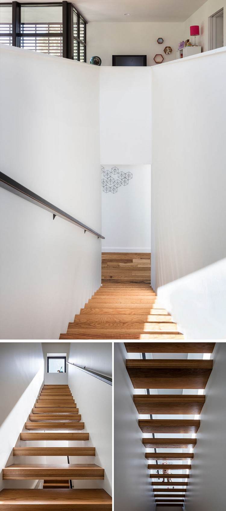 holz-treppe-modern-weiße-wände-treppenhaus