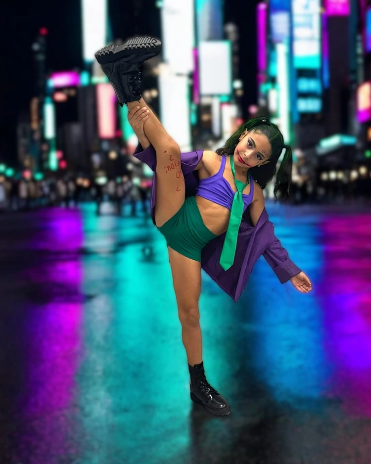 joker kostüm kinder selber machen ideen mädchen