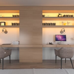 arbeitszimmer-zwei-personen-modern-indirektes-licht-dekorativ-beleuchtung
