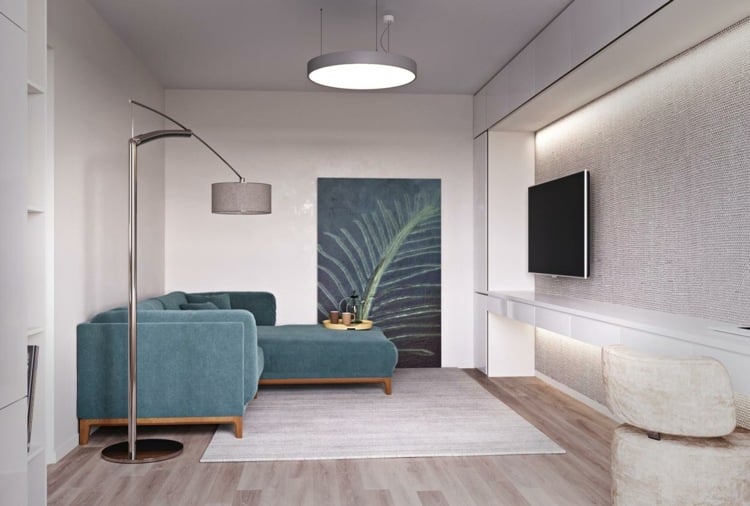 bilder-wandgestaltung-farben-minimalistisch-wohnzimmer