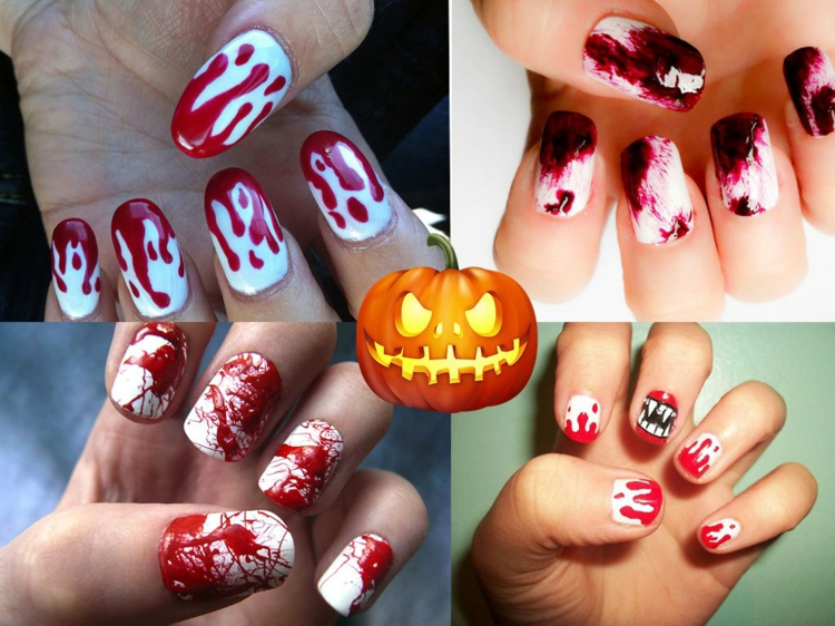 halloween-nägel-blut-diy-spritzer-tropfen-fingerabdruck