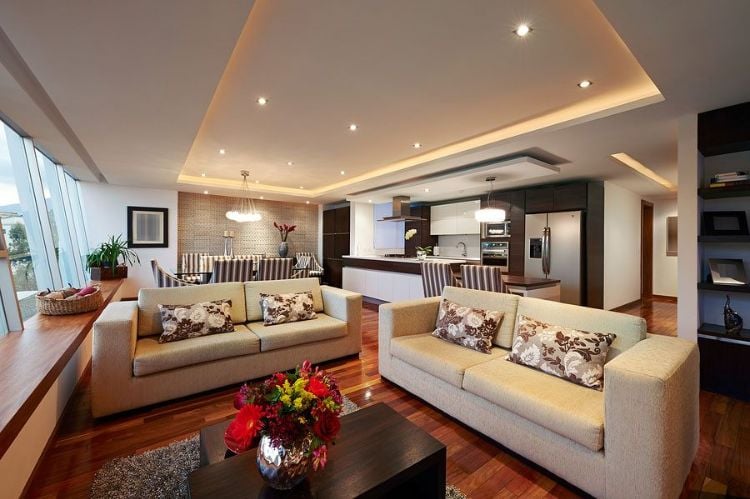 moderne-indirekte-deckenbeleuchtung-ideen-ambiente-wohnzimmer-design-luxus