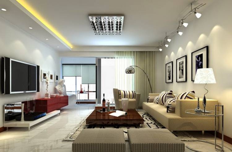 moderne-indirekte-deckenbeleuchtung-ideen-ambiente-wohnzimmer-design-wandleuchten