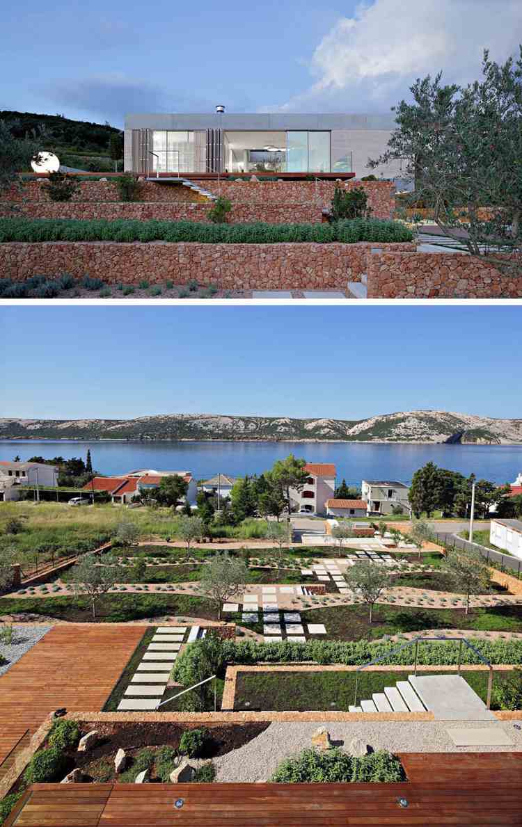 olivenbaum-garten-moderne-villa-kroatien-mediterran-naturstein