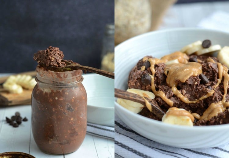 overnight-oats-vegan-proteinreich-schokolade-erdnussbutter