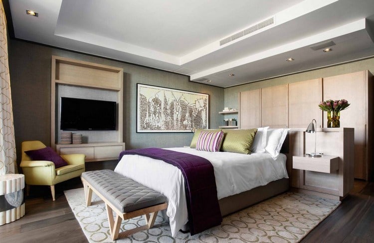 raumgestaltung-ideen-schlafzimmer-möbel-textilien-deko