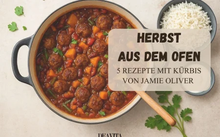 Rezeptidee mit Butternut, beliebigen Bohnen und Wurst