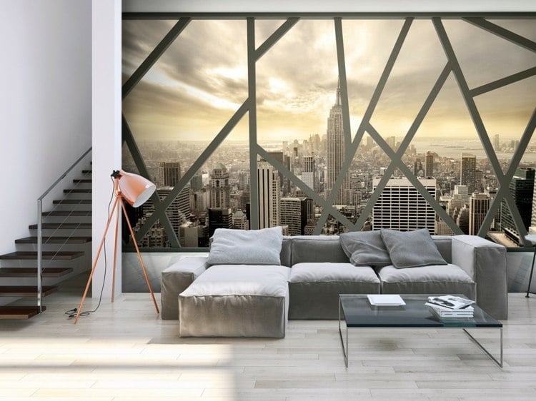 wand-fototapete-fenster-illusion-abstrakt-modern-skyline-new-york