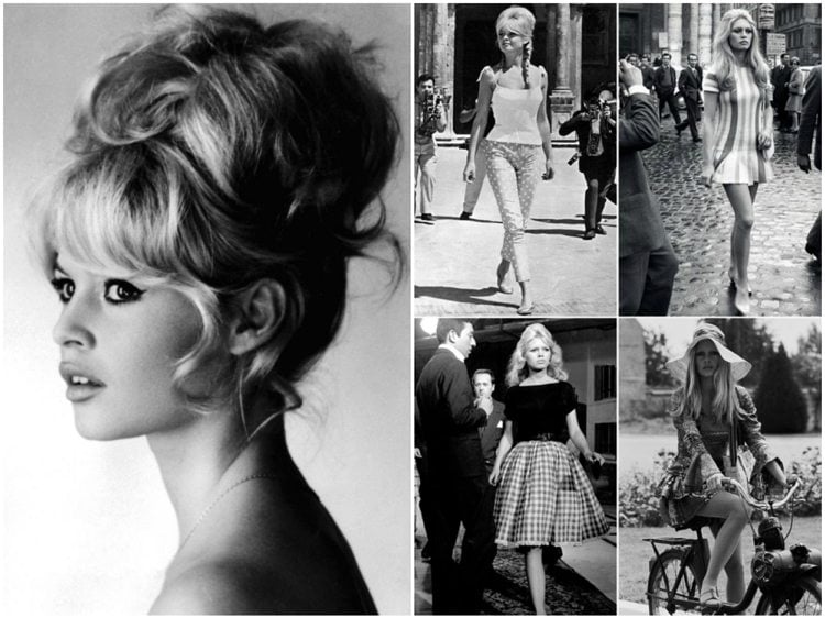 Brigitte Bardot Frisur Ideen Vintage 60er Jahre