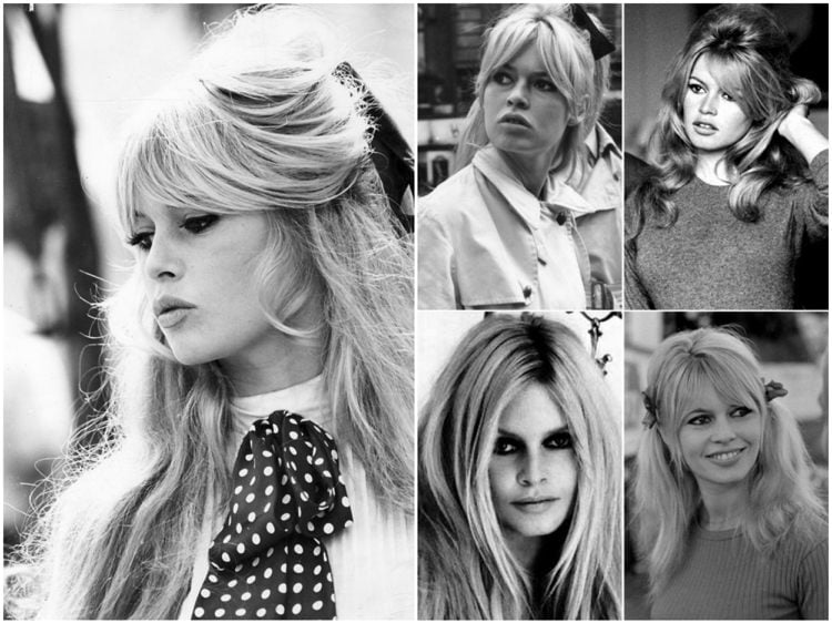 Brigitte Bardot Frisur Ideen toupierte Mähne