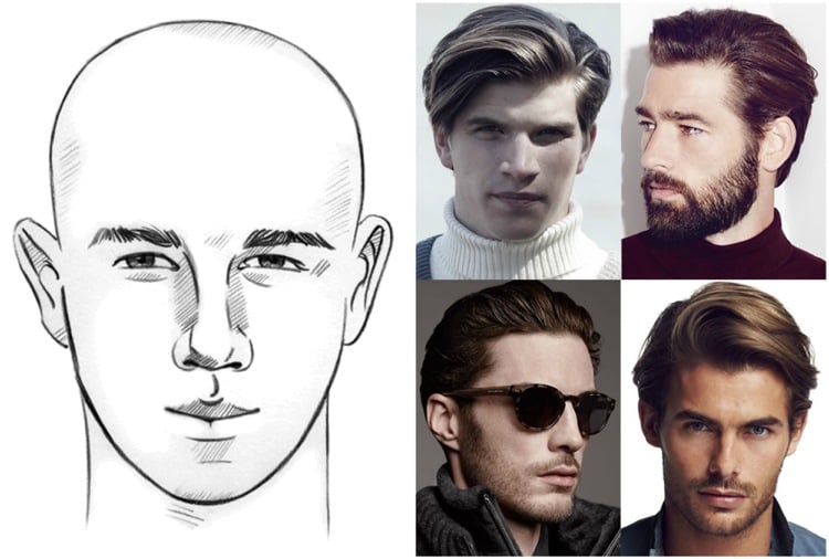 Форма волос мужчин. Формы лица мужские. Типы мужских лиц. Форма лица и стрижка мужская. Сердцевидное лицо мужчины прически.
