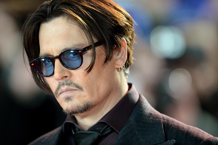 Johnny Depp Haare 2015 Brillen langes Deckhaar 9 mm
