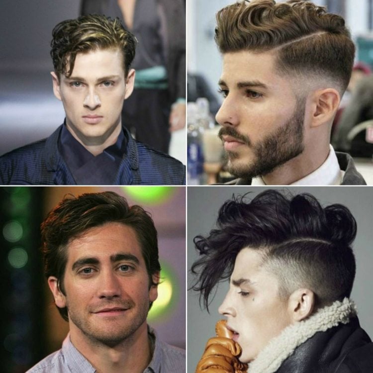 Männer machen haare wellig wellige Haare