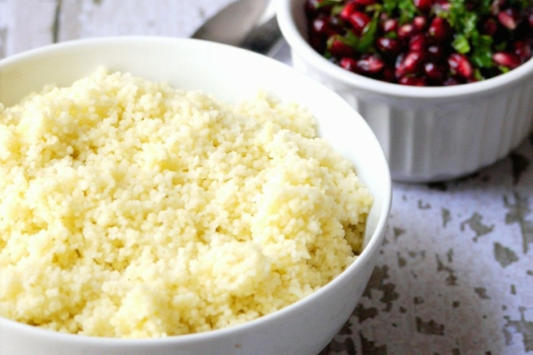 Couscous Salat von Jamie Oliver Griechischer und marokkanischer Art