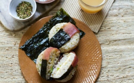 rezept füllung onigiri lachs kräuter