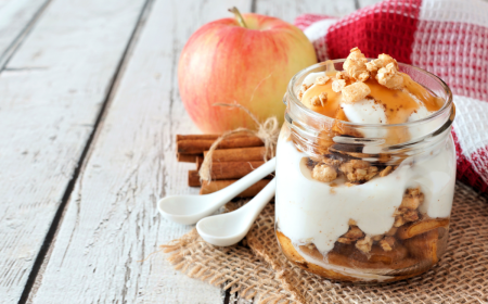 schneller nachtisch im glas zubereiten fuer herbst
