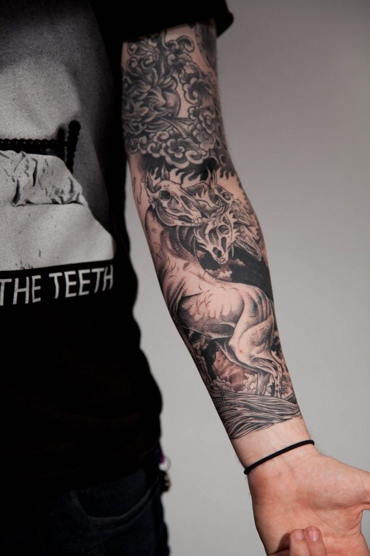Männer unterarm tattoos Tattoo Unterarm