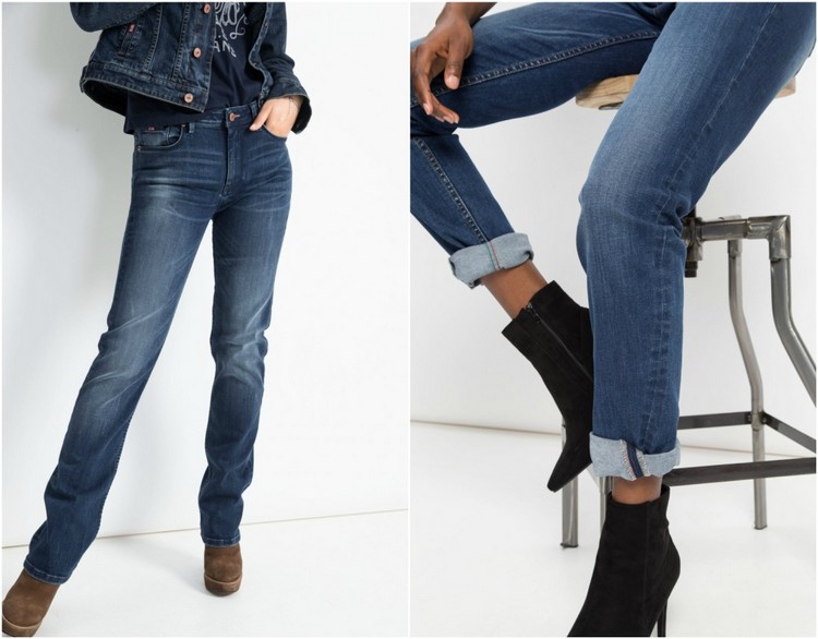 straight jeans trend mode gekrempelt styling