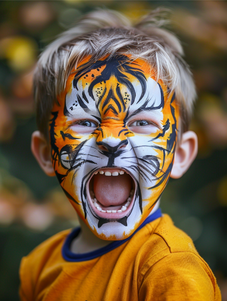 tiger kinderschminke