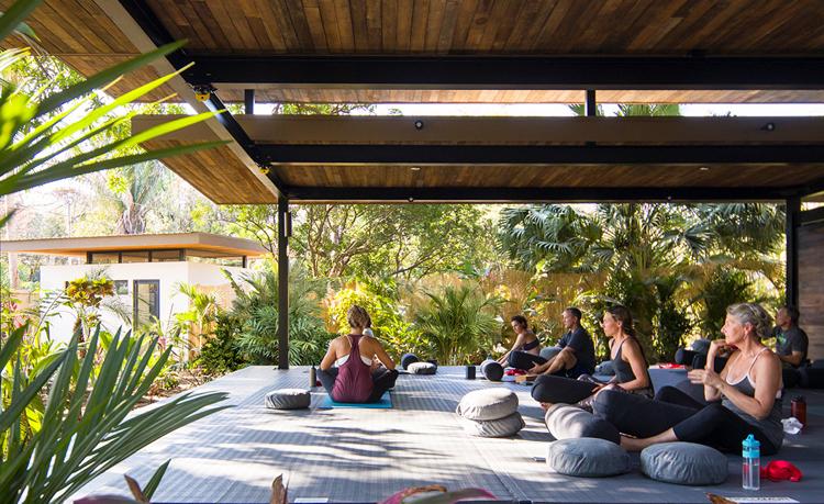 yoga urlaub training ferien erholung relax