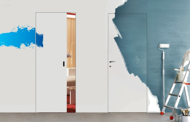 Zimmertüren streichen passend zur Wandfarbe