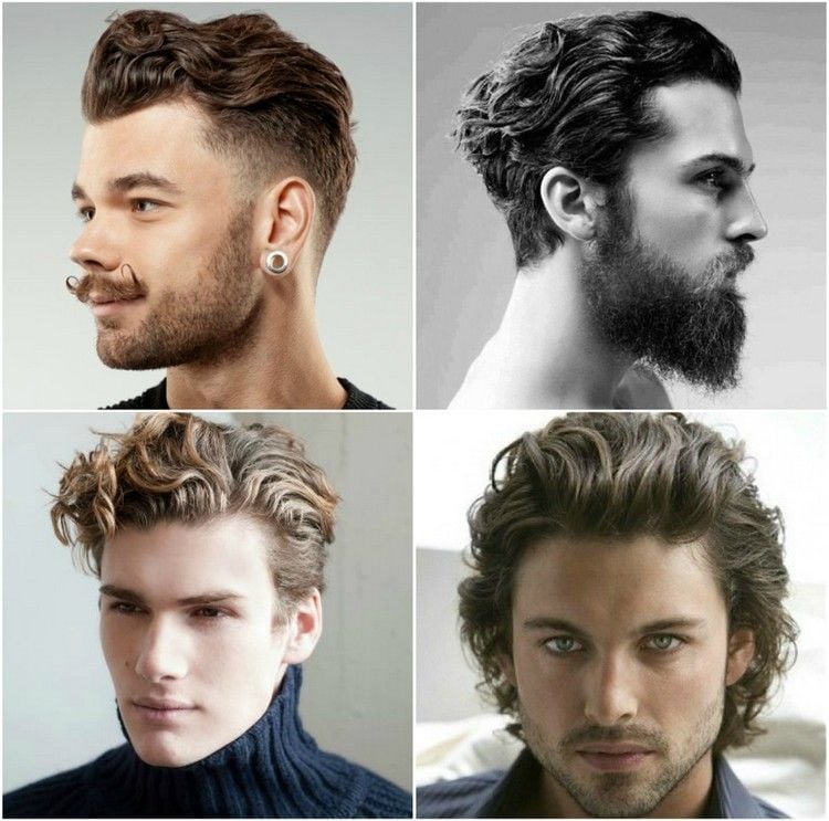 Haare stylen lange herren Männerfrisuren 2021: