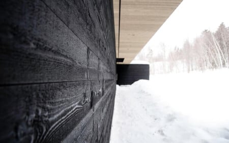 Ankohlen Holz Fassade Holzschutz Shou Sugi Ban Verfahren