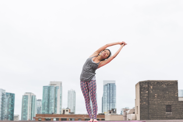 Gesundheit Bewegung Yoga Kalorien verbrauchen Entspannen
