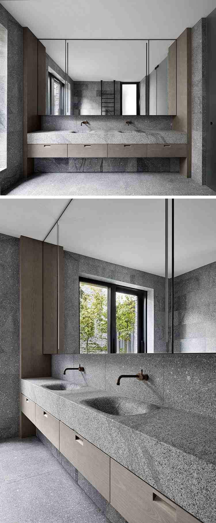 bad design granit waschtisch naturstein modern