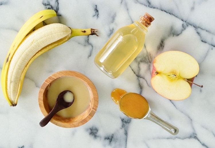 banane haare haut natürliche produkte pflegemittel