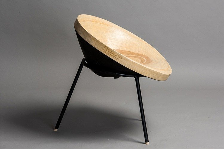 designpreis gewinner stuhl holzfurnier modern