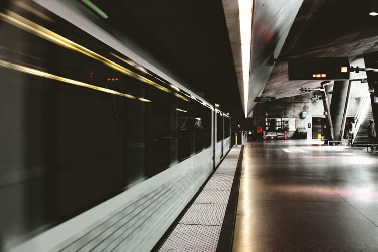 sichere Städte Transportsystem U-Bahn