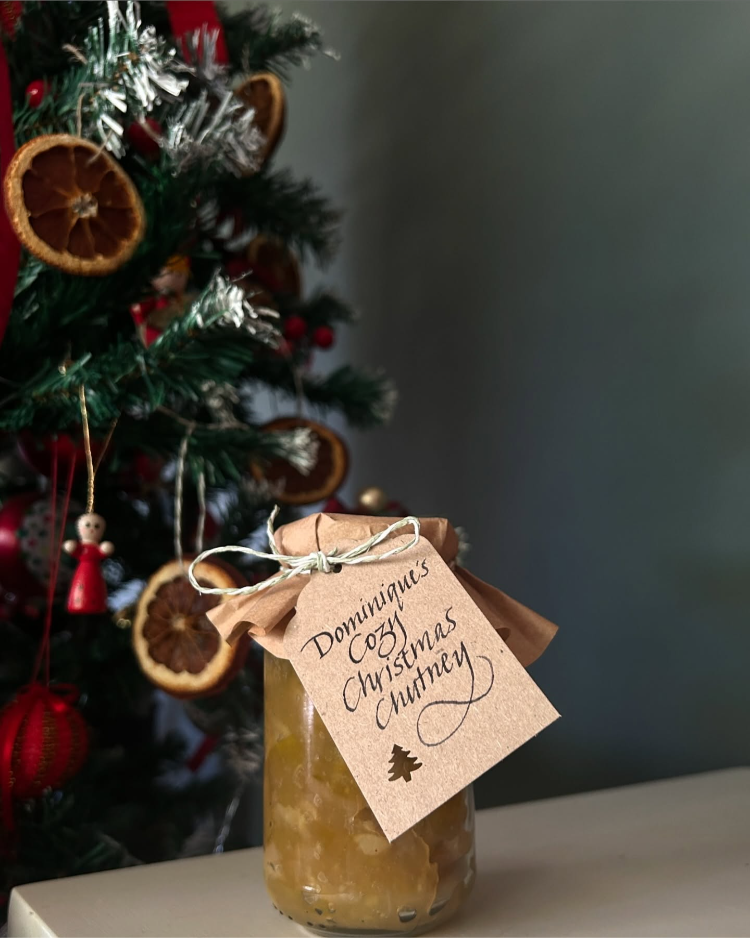 weihnachts chutney als weihnachtsgeschenk