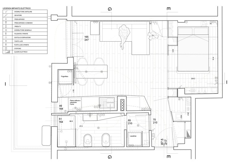 35 Quadratmeter Wohnung Grundriss Bett