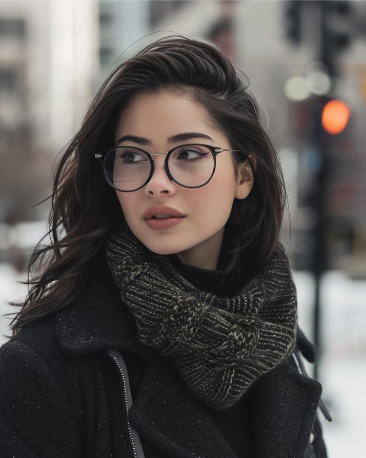 brillen und accessoires für wintertyp