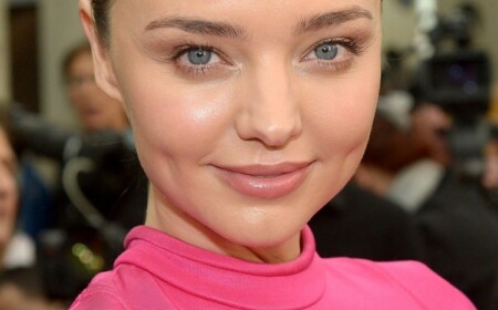 miranda kerr blaue augen nude lippen highlighter