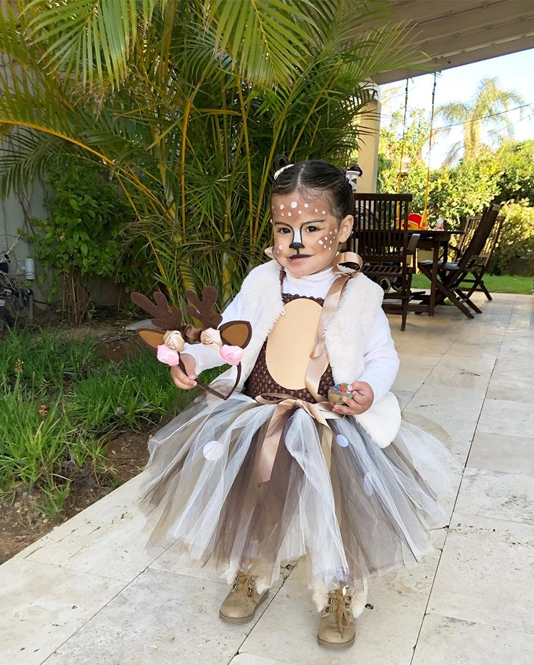 reh kostüm make up kinder