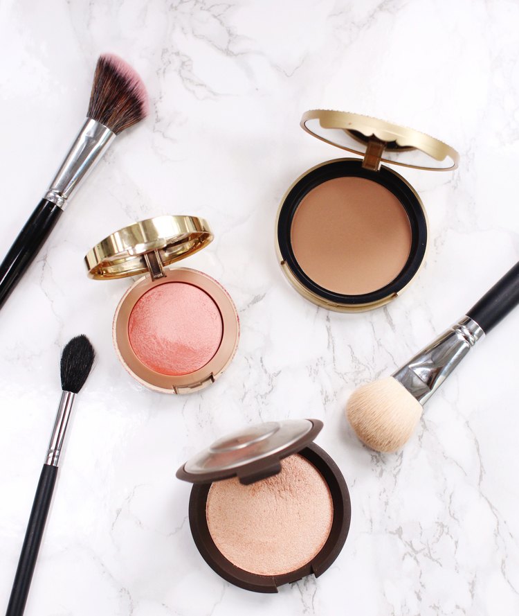 richtig konturieren anfänger schminken make-up produkten